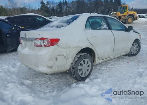 2011 Toyota Corolla Le из США, поврежденный, VIN 2T1BU4EE4BC661225